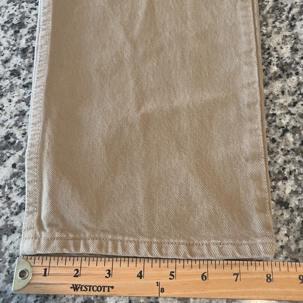 Vintage Levis 550 Relaxed Fit Jeans Mens 36x34 Khaki 100% Cotton Y2K - Picture 14 of 14